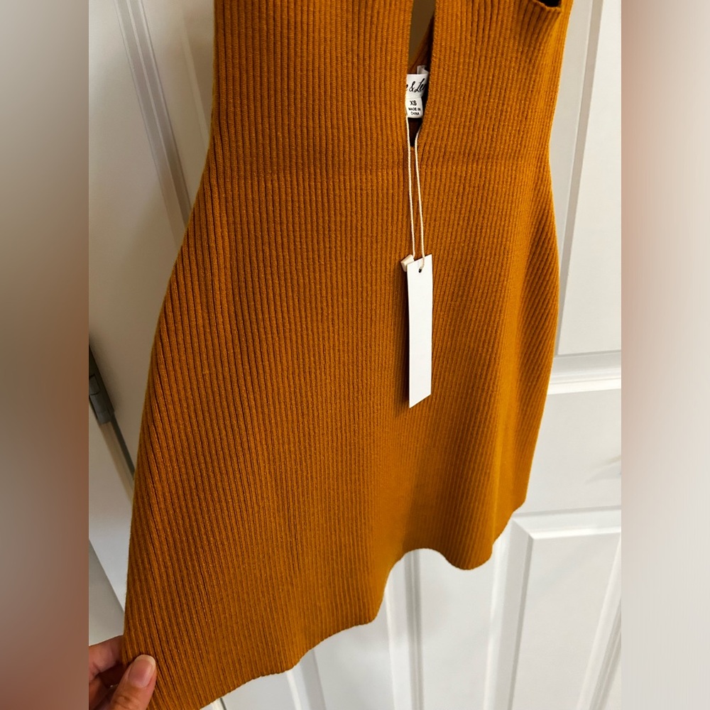 For Love & Lemons Knit mini dress-NWT - Picture 7 of 8